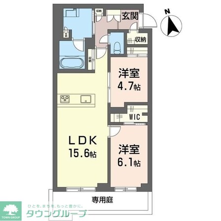 ヴィオラ・ボヌールの物件間取画像